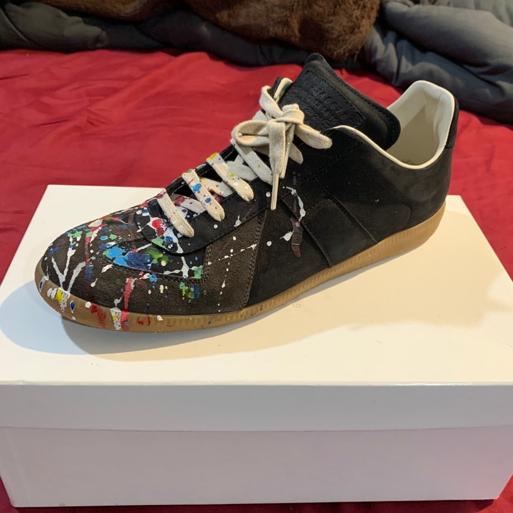 Madison Margiela Black Splatter lows